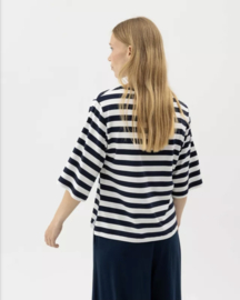 Holebrook Ellen Tee - White/Navy