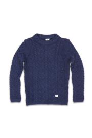 Mousqueton LAITA Ierse merino trui - Navy