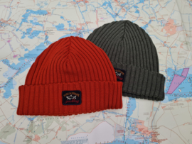 Paul & Shark Knitted Cap / Beanie / Hat  - rust red