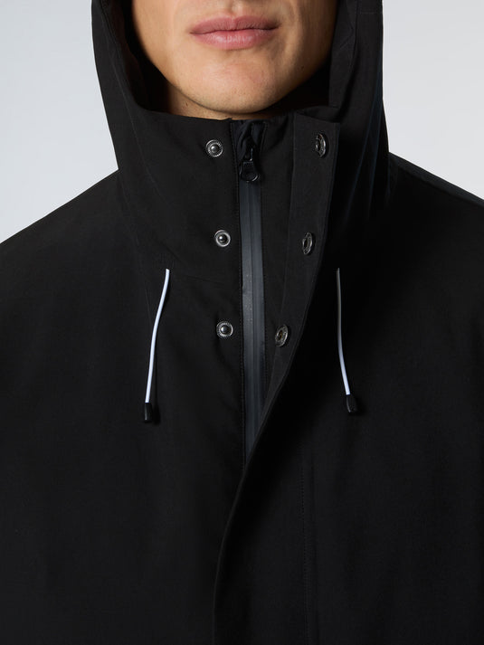 North Sails Storm 3-1 Trench Jacket - Black