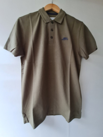 Weird Fish Miles Pique Polo Shirt - Burnt Olive