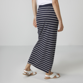 Henri Lloyd Maddie Maxi Skirt navy white stripe