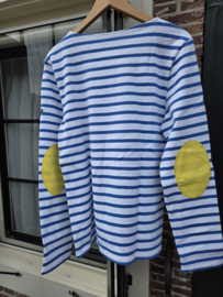 Saint James Meridien Moderne Coud Shirt - Neige/Mer/Acidule