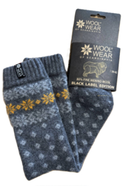 Woolwear Noorse sokken extra fijne 80% merinowol - Anthracite