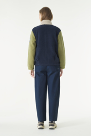 Mousqueton Solent-P Teddy Vest - Mastic/Marine/Mousse/Pivoine