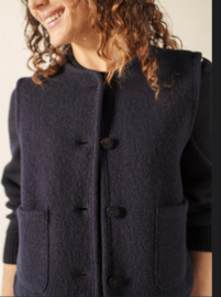 Saint James Jura wollen vest - Navy