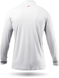 Zhik UVActive High Collar 1/4 Zip  LS Top Mens - White