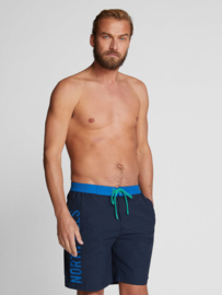 North Sails Zwemshort met Letterlogo - Navy Blue SS22