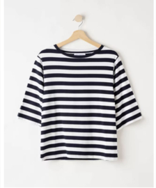 Holebrook Ellen Tee - White/Navy