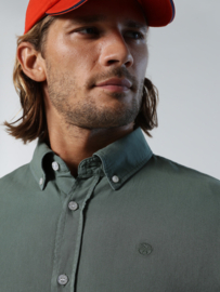 North Sails Shirt L/S Regular Button Down - Military Green