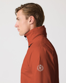 Henri Lloyd Men's Polar Breeze Hooded jacket - Burnt Orange