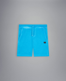 Paul & Shark Garment-dyed cotton bermuda shorts - cobalt blue