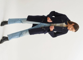 Saint James Arctique Dufflecoat - Navy
