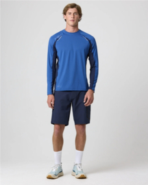 Henri Lloyd Men’s Dynamic Dri Fast LS Tee - Cygnet Blue