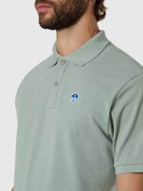 North Sails Basic Polo Short Sleeve - Iceberg Green