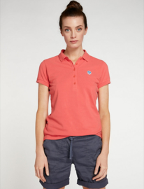 North Sails - POLO S/S W/LOGO - Spiced Coral