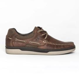 Wuzzos Endeavour Boat Shoe - Dark Brown