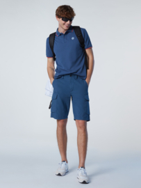 North Sails SS Polo with Graphic - Dark Denim