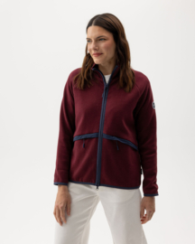 Holebrook Melina FZ windstopper katoen - Maroon