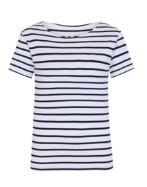 Mousqueton ANOUKY T-Shirt - blanc / marine