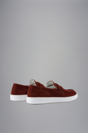 x Paul & Shark Suede Loafers - Cognac