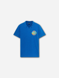 North Sails Polo w/Graphic - Snorkel Blue SS22