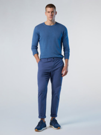 North Sails Crewneck Knitwear 14GG - Blue Melange