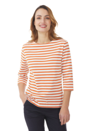 Mousqueton MARINA-B matrozenshirt - Ecru/Sunset