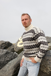 Norwool IJslandse trui met col unisex