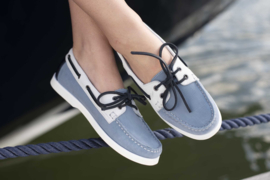 Wuzzos Whitaker Boat Shoe - Ice Blue