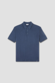 x Paul & Shark Riviera Garment-dyed cotton polo with a distressed effect