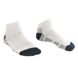 Wuzzos COOLMAX® Ankle Socks - White
