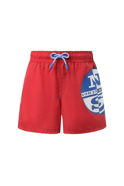 North Sails Volley w Logo zwemshort - Red