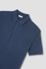 x Paul & Shark Riviera Garment-dyed cotton polo with a distressed effect
