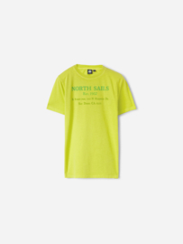 North Sails - T-SHIRT S/S W/GRAPHIC - Sulphur Spring Yellow - SS21