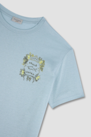 x Paul & Shark Embroidered P&S Cotton Jersey T-shirt - Ether