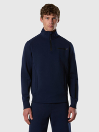 North Sails Half Zip Sweatshirt - Navy Blue