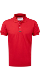 Henri Lloyd Fast-Dri Silver Polo Plain - Red