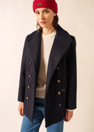 Saint James VOILURE Authentic Peacoat - Navy