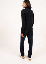 Saint James MODENE Turtleneck sweater - Navy