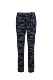 Weird Fish Tinto Eco Viscose Printed Trousers - Night Shade