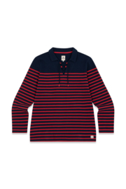 Mousqueton Arradon-P Shirt - Marine/Chili