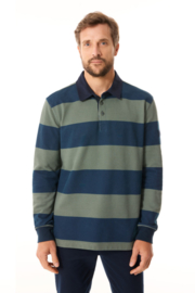 Mousqueton Genois-B Rugby Polo - Marine/Oyat