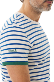 Mousqueton Morlez gestreept T-Shirt - Batri