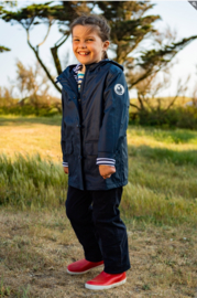 Mousqueton GLIZEN oilskin KIDS - Marine (K)