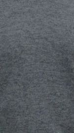 Emerald Style 1/4 rits 100% nieuwe lamswol - Charcoal Marl
