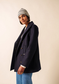 Saint James Bonnets Rayes A - ecru/marin