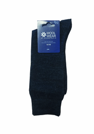 Wool Wear fijne wollen sokken 70% merino - antraciet