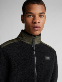 North Sails Polyester & Nylon Jacket / Jas met hoge kraag - Black