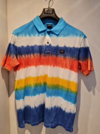 Paul & Shark Men’s knitted Polo Shirt - Multi color